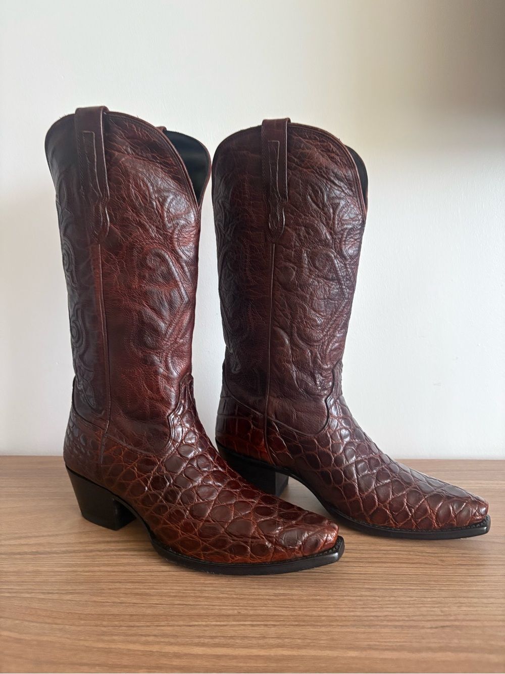Tecovas Women’s Birthday Boot X Leather Heeled Western Boots size 10